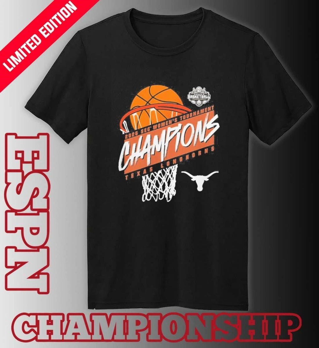 Texas Women’s Basketball 2026 SEC Tournament Champions T-Shirt