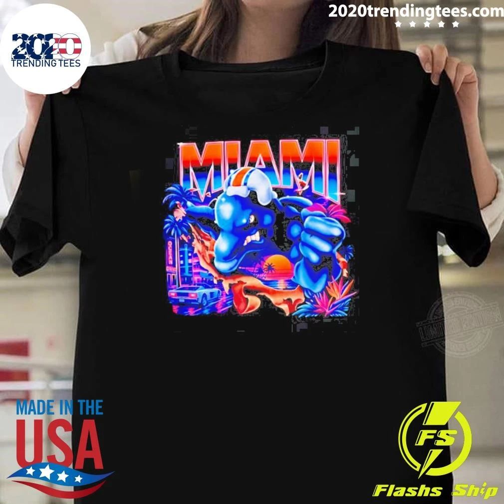 Miami Dolphins Rare Nutmeg Vintage Shirt