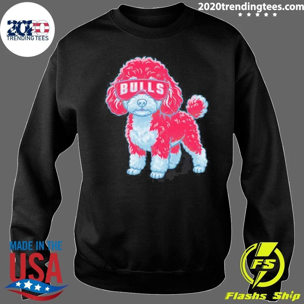 Chicago Bulls Teacup Poodle Cartoon Shirt