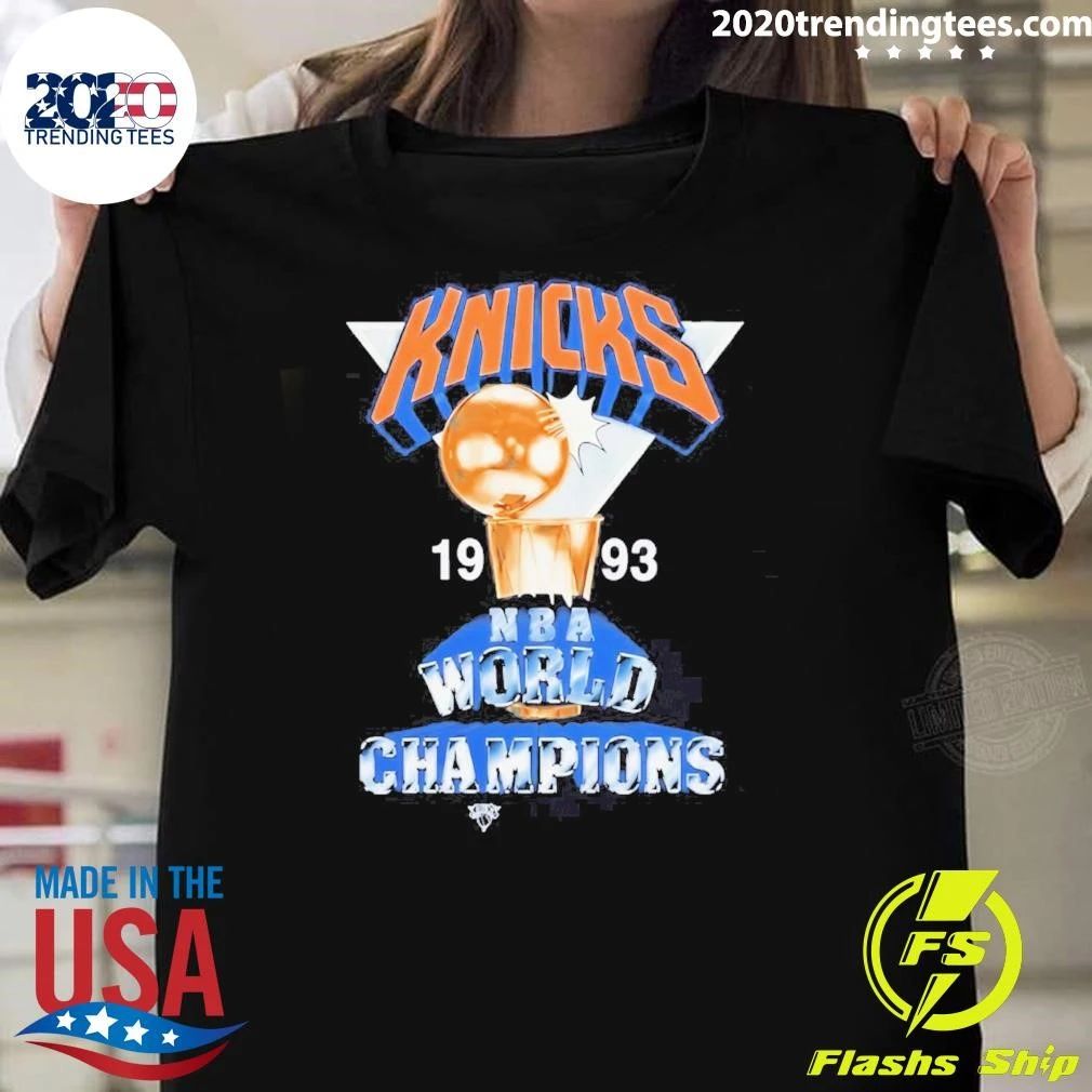 Tyler Kolek Knicks 1993 World Champions Shirt