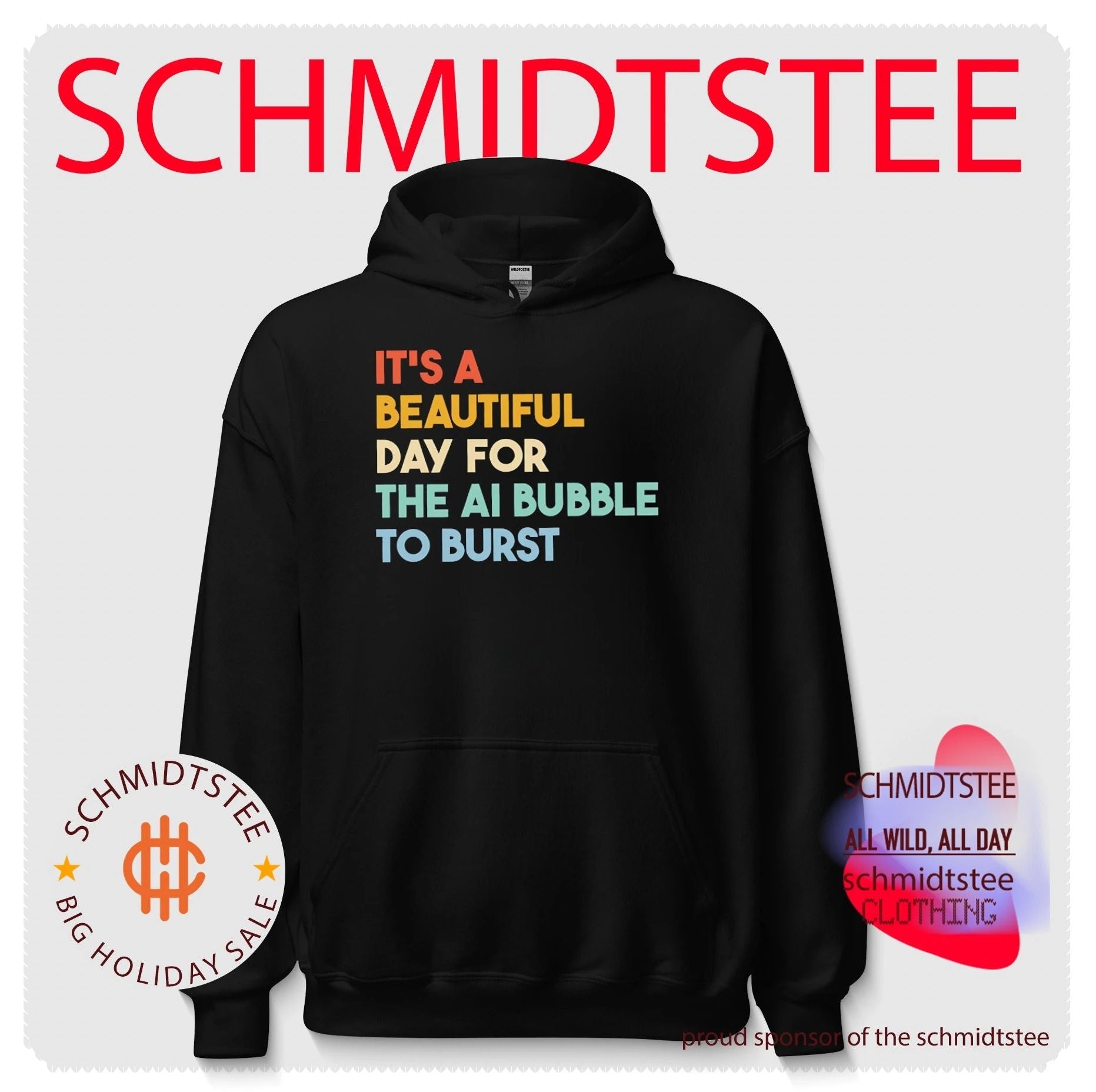 It’s a beautiful day for the AI bubble to burst shirt