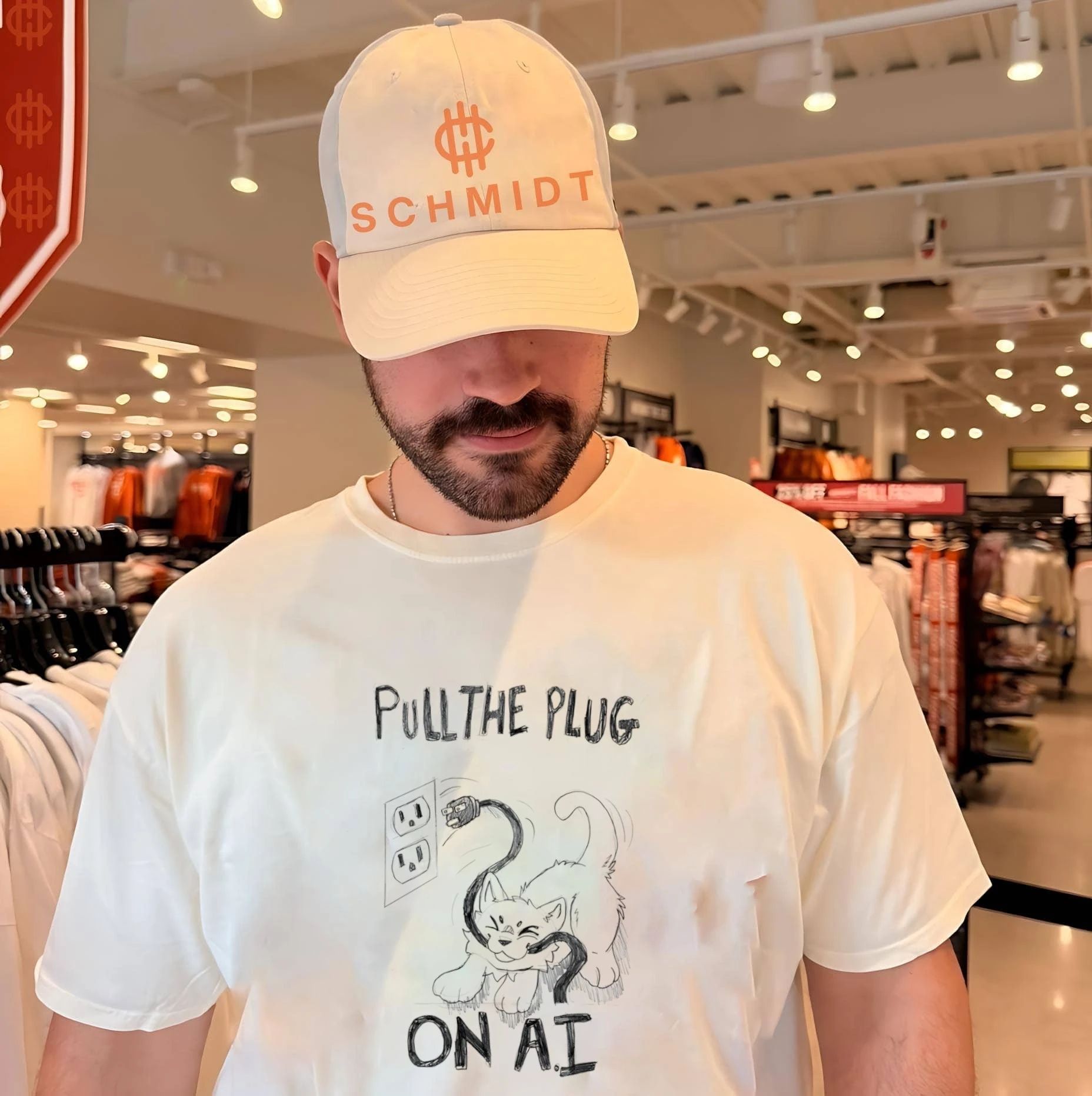Pull the plug on AI against AI shirt