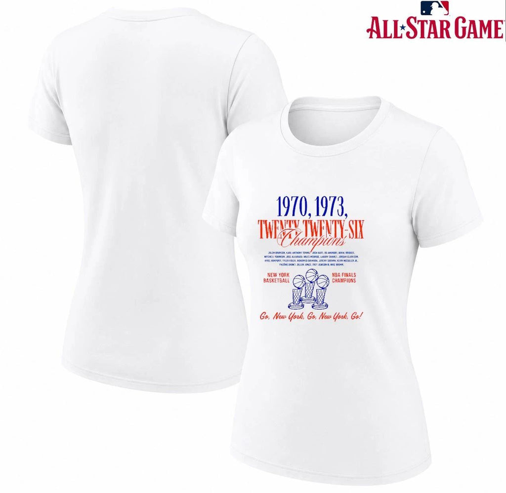 2026 Knicks NBA Finals Champions Fan Celebration Shirt