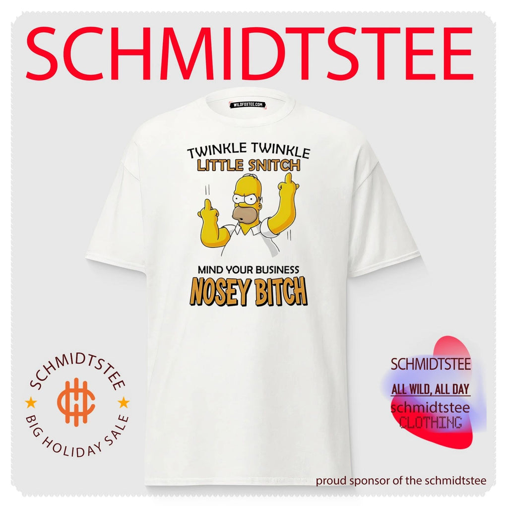 Twinkle twinkle little snitch mind your business nosey bitch Simpson shirt