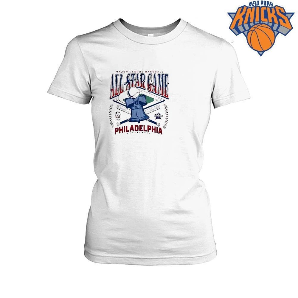2026 MLB All-Star Game Philadelphia Liberty Bell Graphic T-Shirt