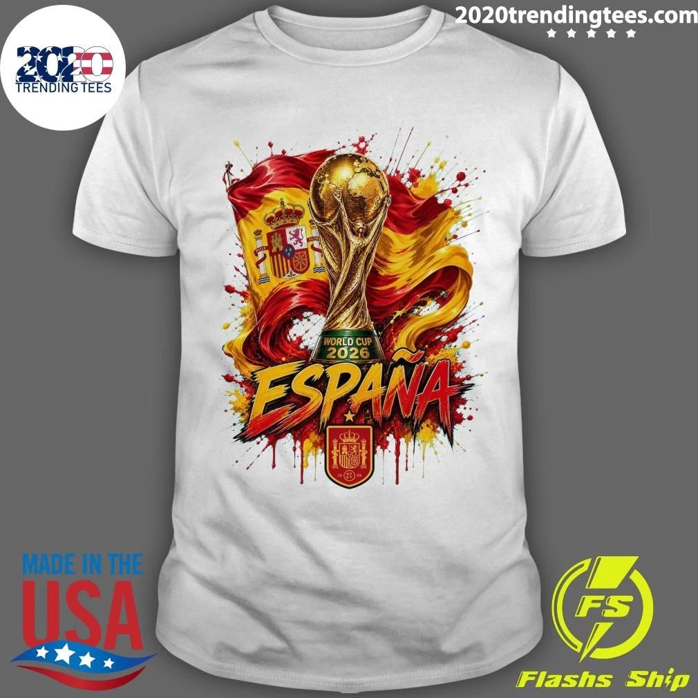 Espana World Cup 2026 Trophy Shirt