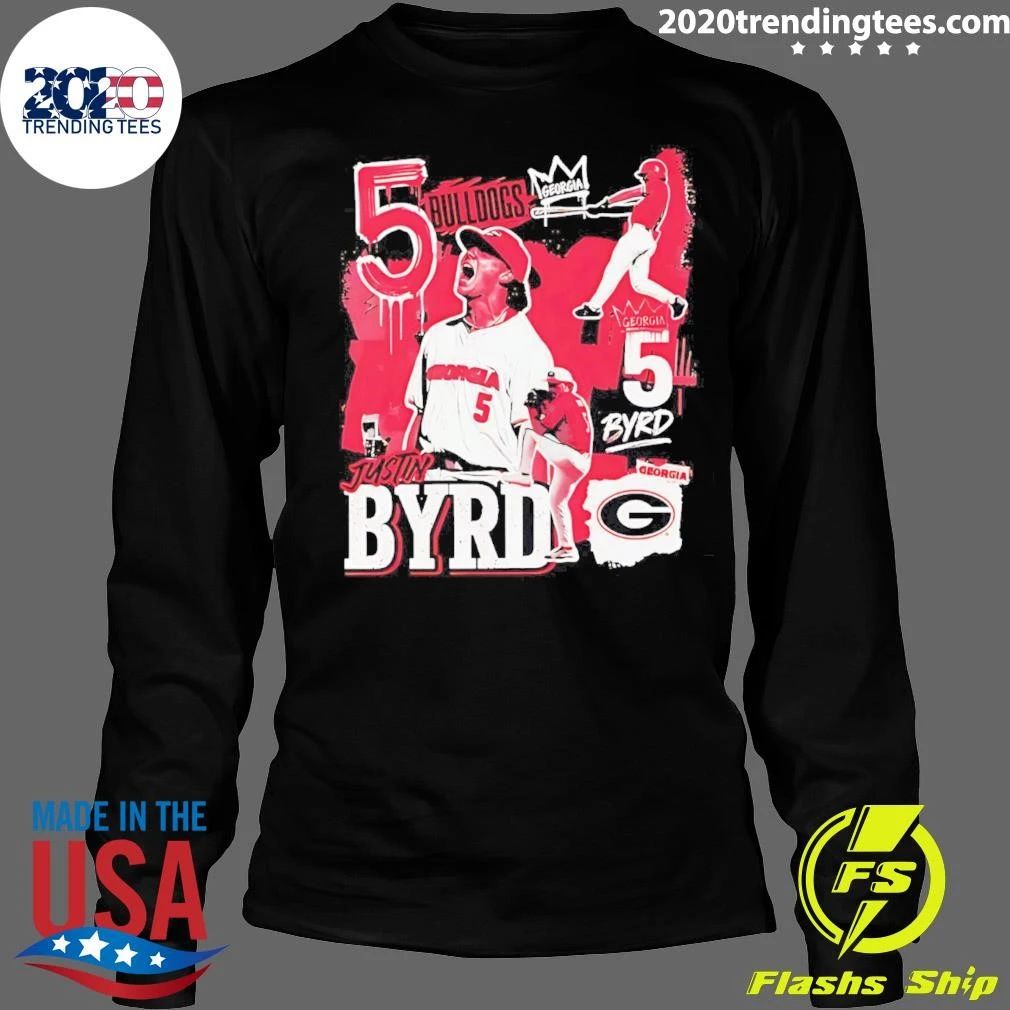 Georgia Bulldogs Justin Byrd Vintage Shirt