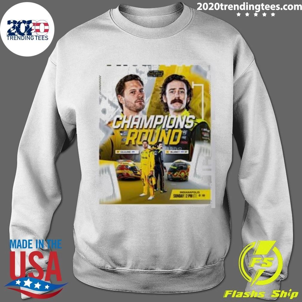 Gilliland & Blaney Champions Round Indianapolis Nascar 2026 Shirt