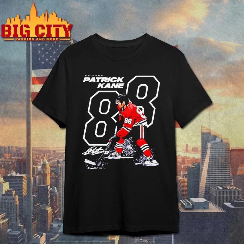 Patrick Kane number 88 Chicago Blackhawks ice hockey signature Graphic T Shirt