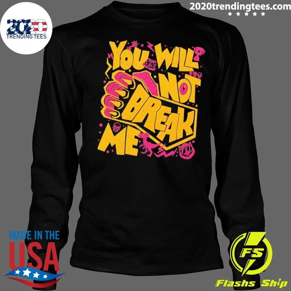 Cat Hand Dungeon Crawler Carl You Will Not Break Me Vintage Shirt