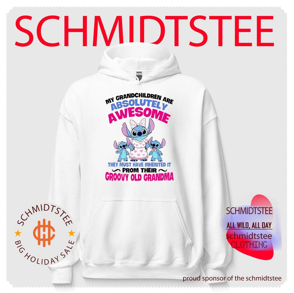My Grandchildren Are Absolutely Awesome Inherited from Their Groovy Old Grandma shirt