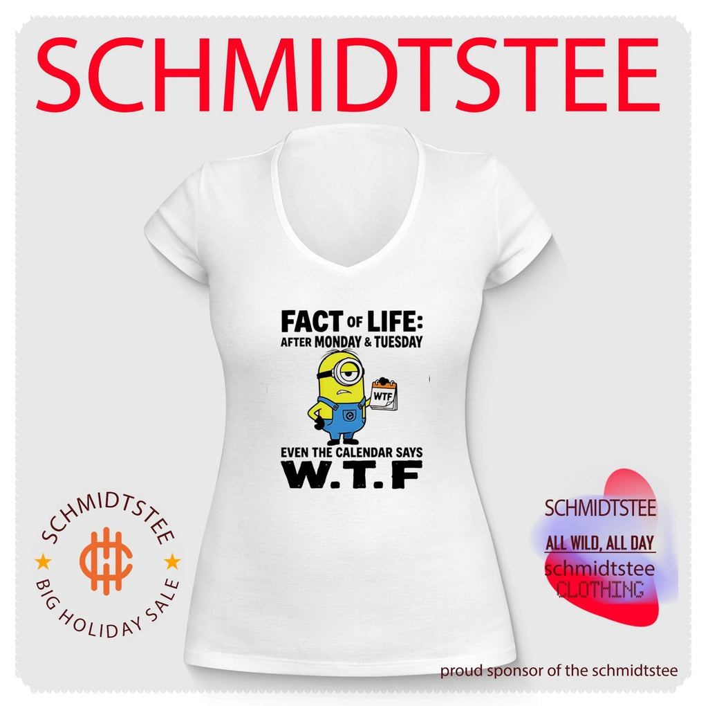 Fact of Life After Monday and Tuesday Even the Calendar Says WTF shirt