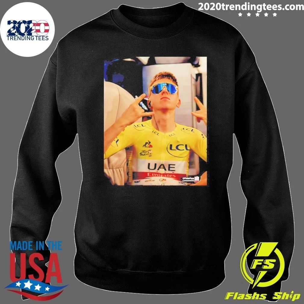 Tadej Pogačar 2026 Rock Hand Shirt