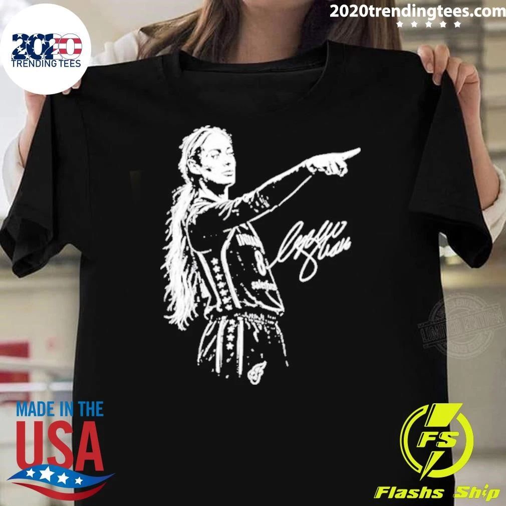 Indiana Fever Sophie Cunningham Yeah You Point Signature Shirt