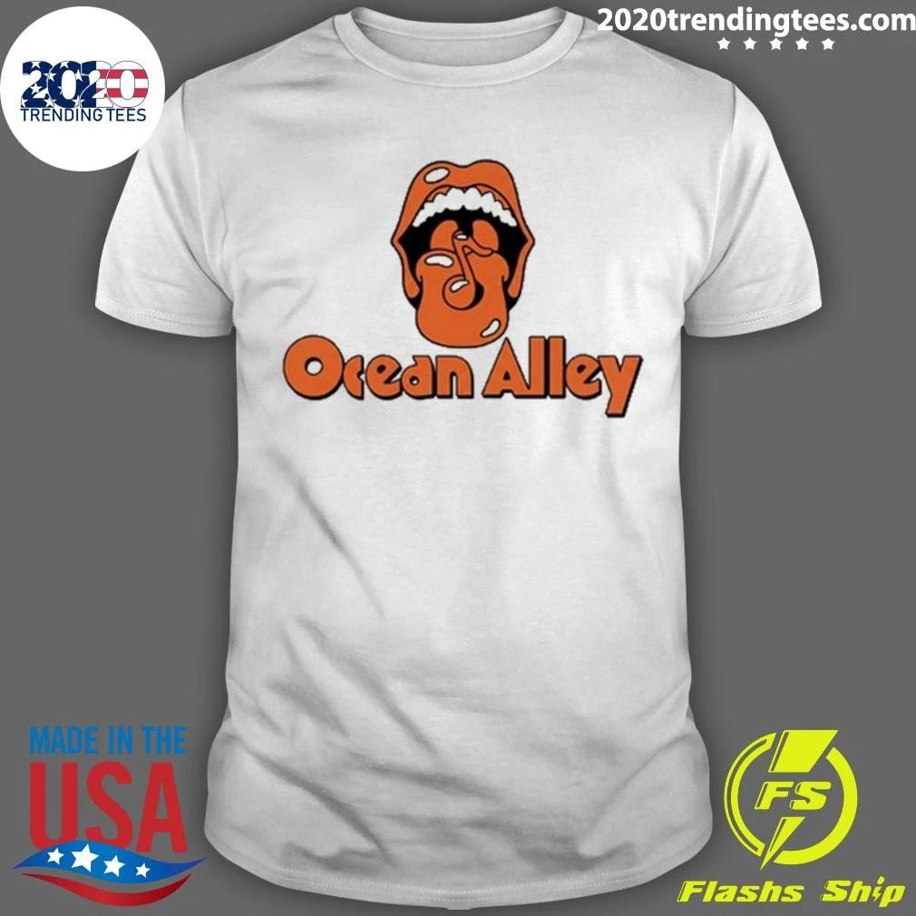 Ocean Alley Acid Tongue Tee Shirt