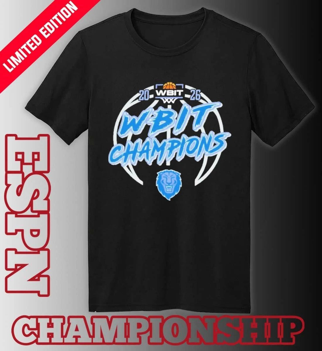 Columbia University 2026 WBIT Women’s Basketball Invitation Tournament Champions T-Shirt