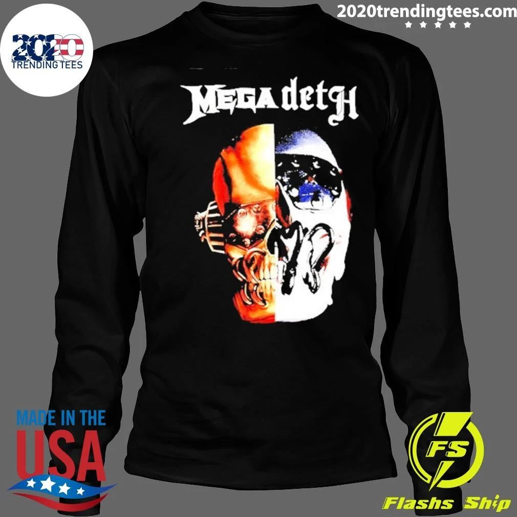 Megadeth Vic Rattlehead Skull Heavy Metal Shirt