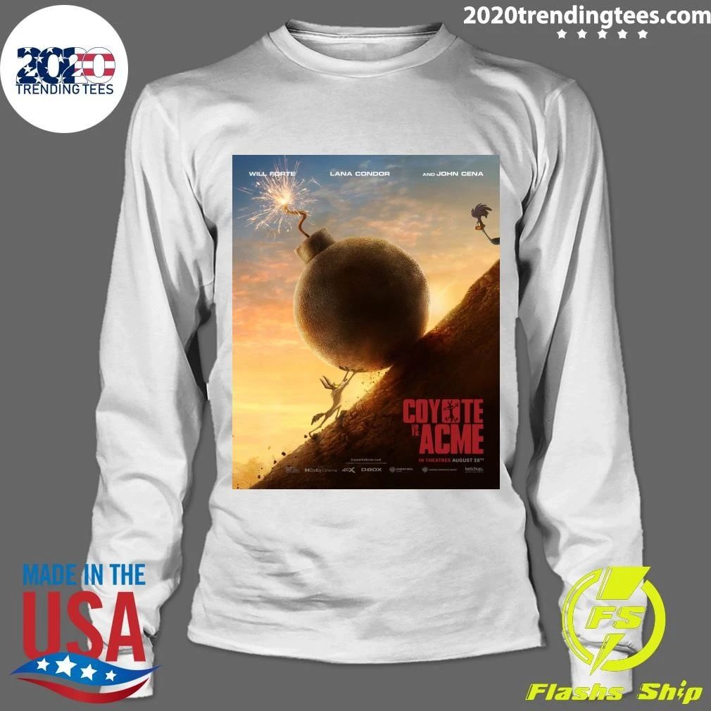 Coyote vs. Acme Movie In theaters on August 28, 2026 Shirt