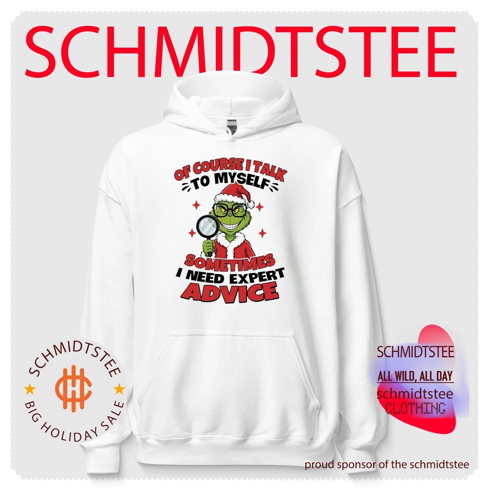 Of course I talk to myself sometimes I need expert advice Grinch shirt