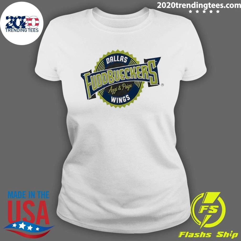 Fuddruckers Aggi And Paige Dallas Wings Wnba Basketball Shirt