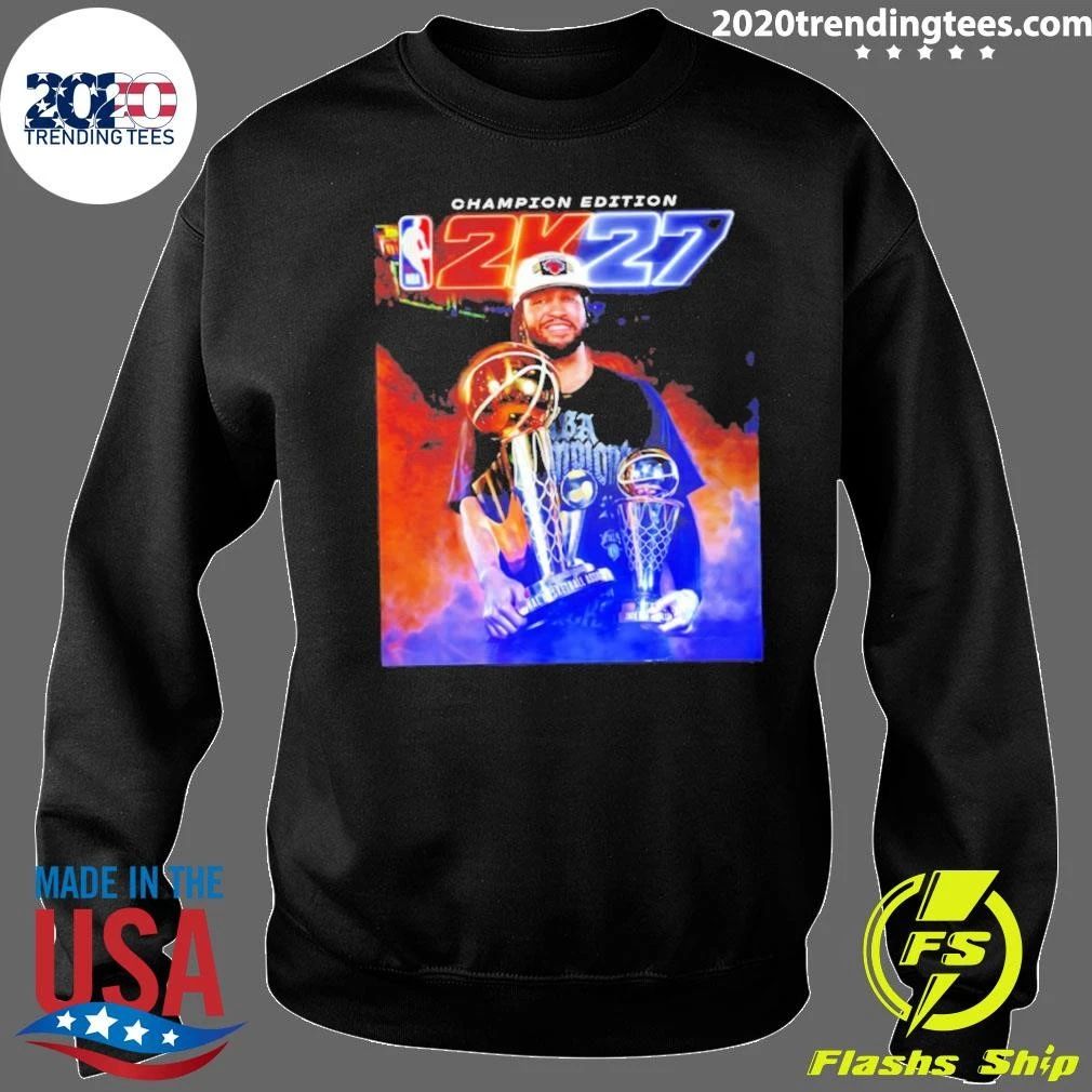 Jalen Brunson 2026 Nba 2k27 Champion Shirt