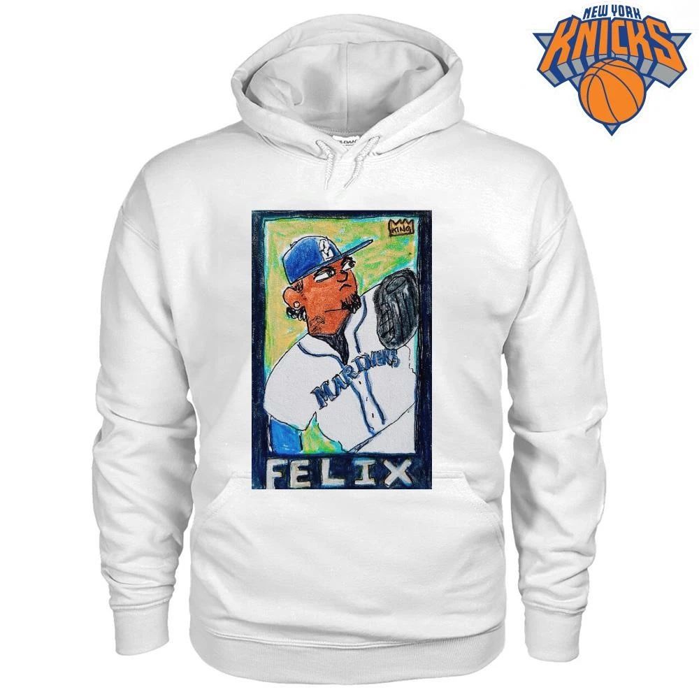 Felix Hernandez King Felix Seattle Mariners Baseball Cartoon shirt
