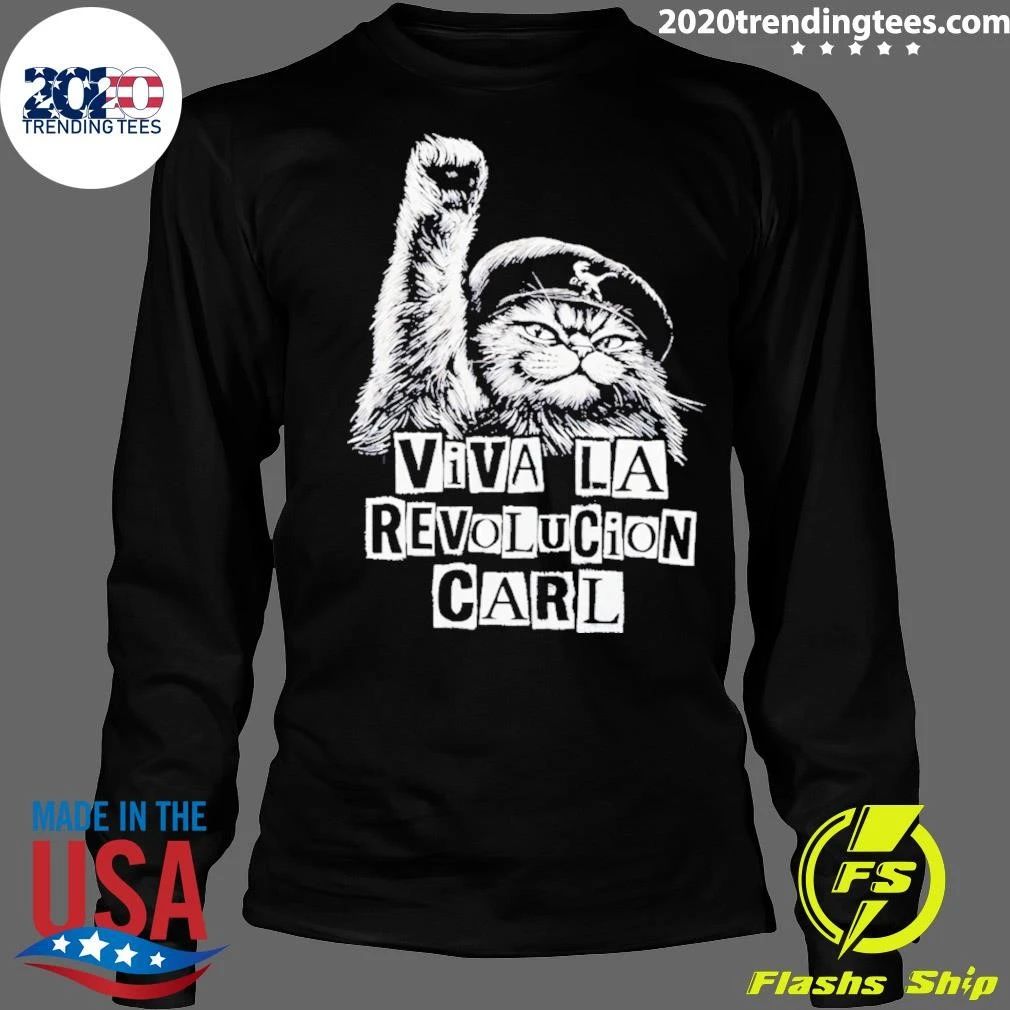 Cat Viva La Revolucion Carl Dungeon Crawler Carl 2026 Shirt