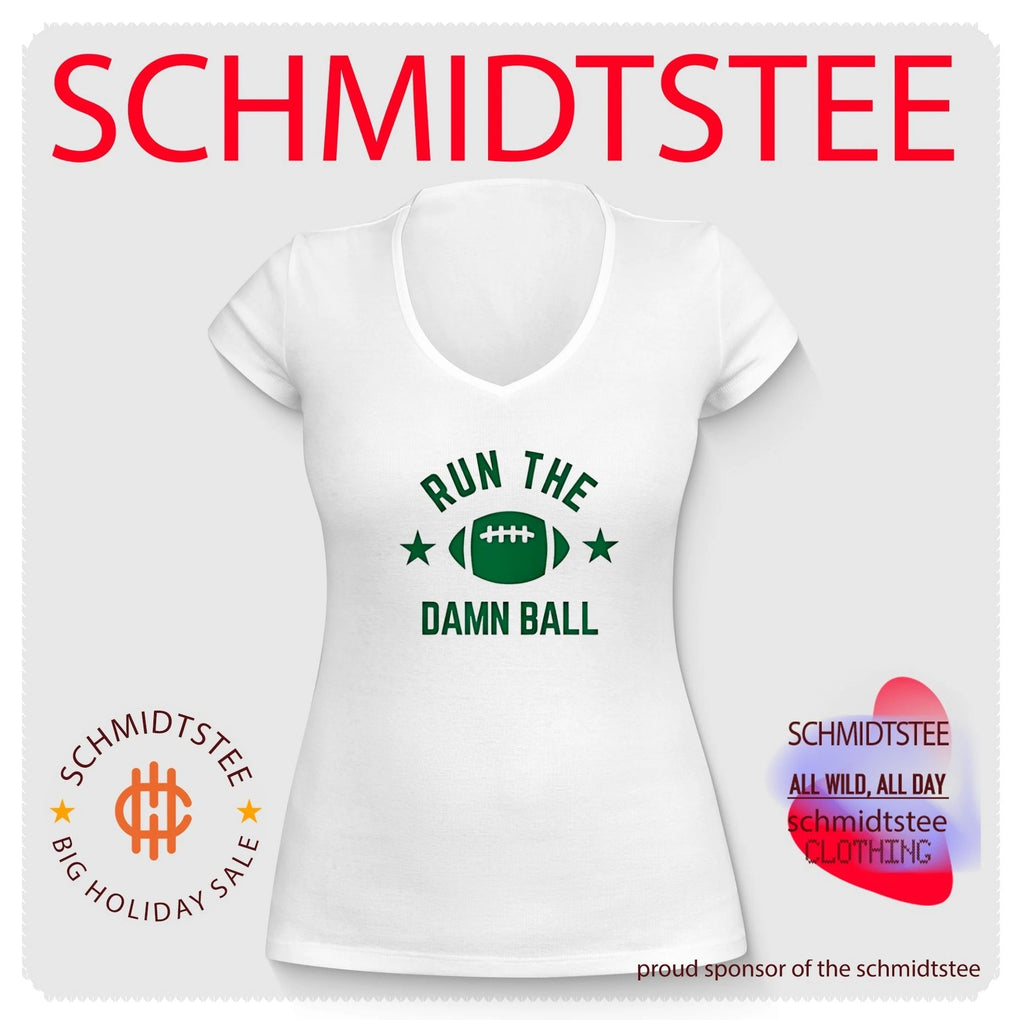 Run the damn ball American football shirt