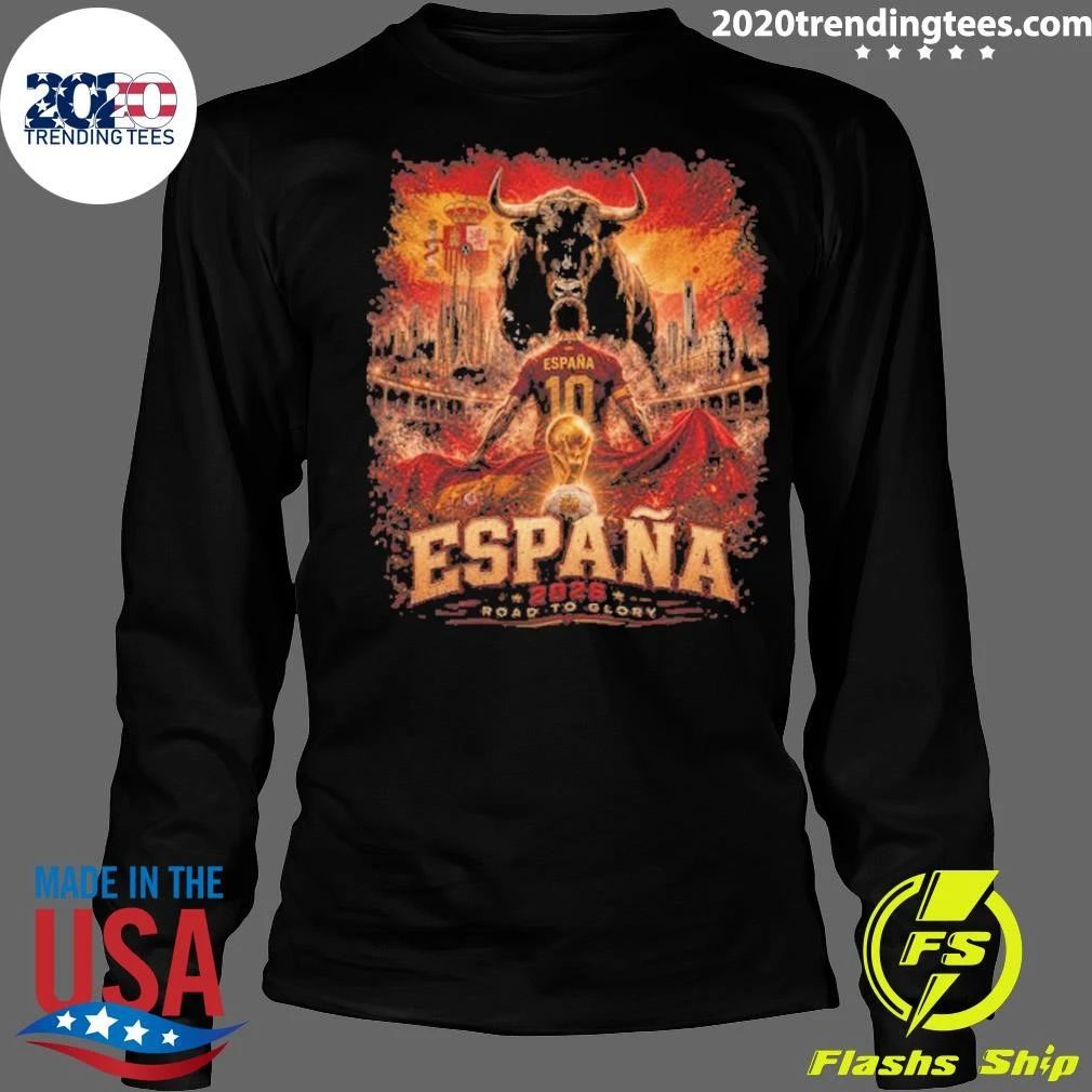 España Road To Glory Football 2026 World Cup Shirt