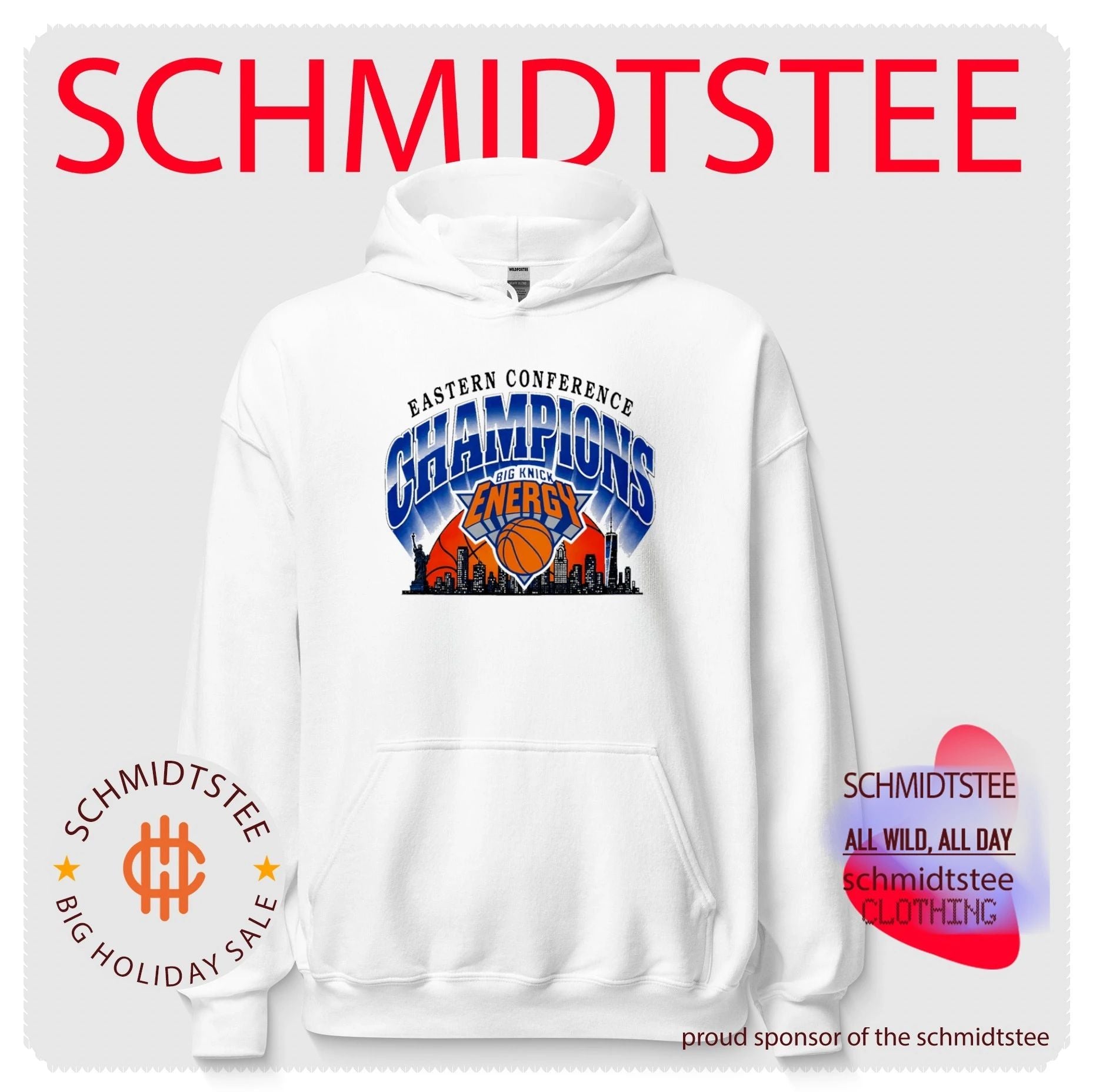 New York Knicks Eastern Conference Champs 2026 skyline shirt