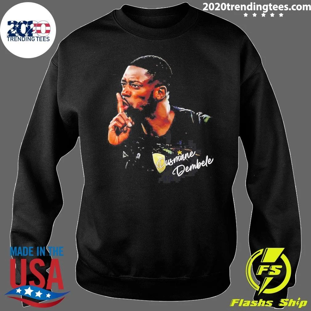 Psg Ousmane Dembele Shhh Graphic Shirt