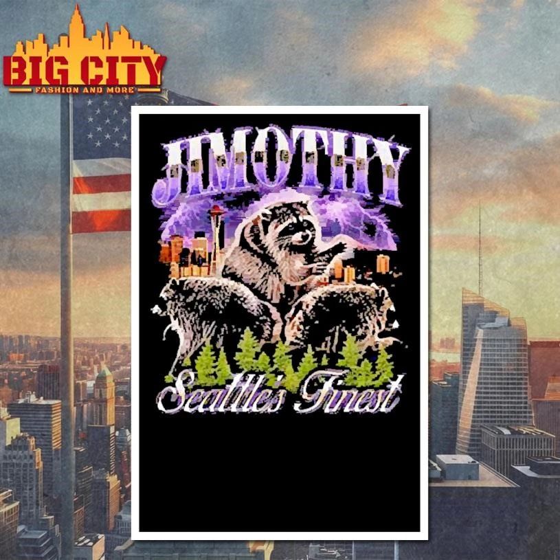 Jimothy Seattle’s Finest Animal Shirt
