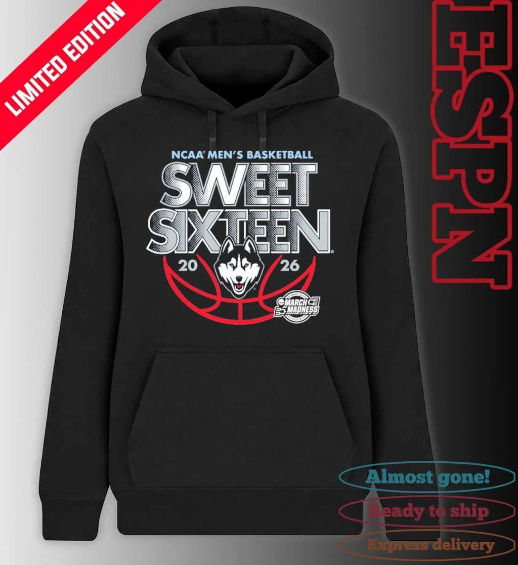 Sweet Sixteen 2026 Uconn Men’s Basketball Shirt