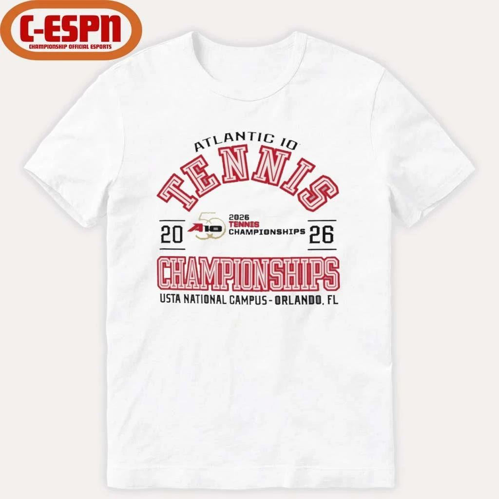 2026 A-10 Tennis Championship Shirt