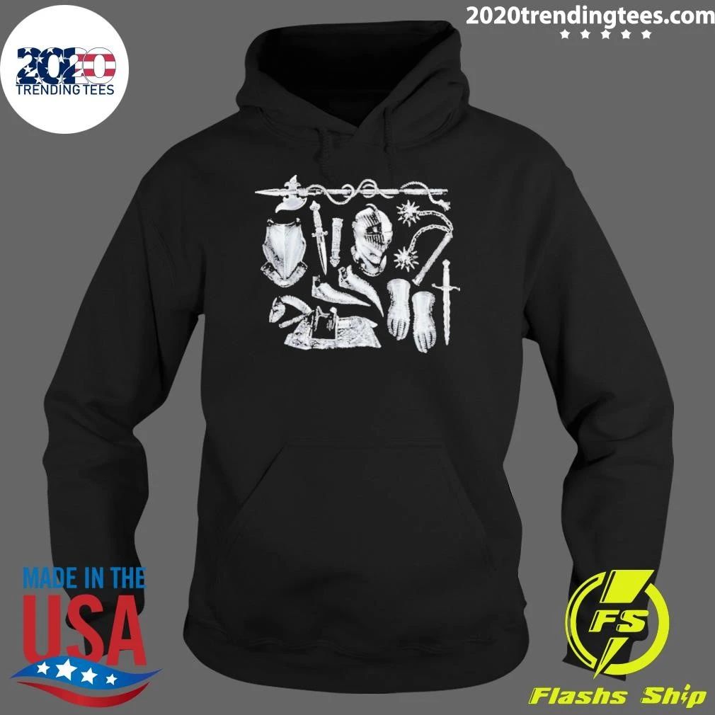 Virtus Medieval Knight Armor and Weapons shirt