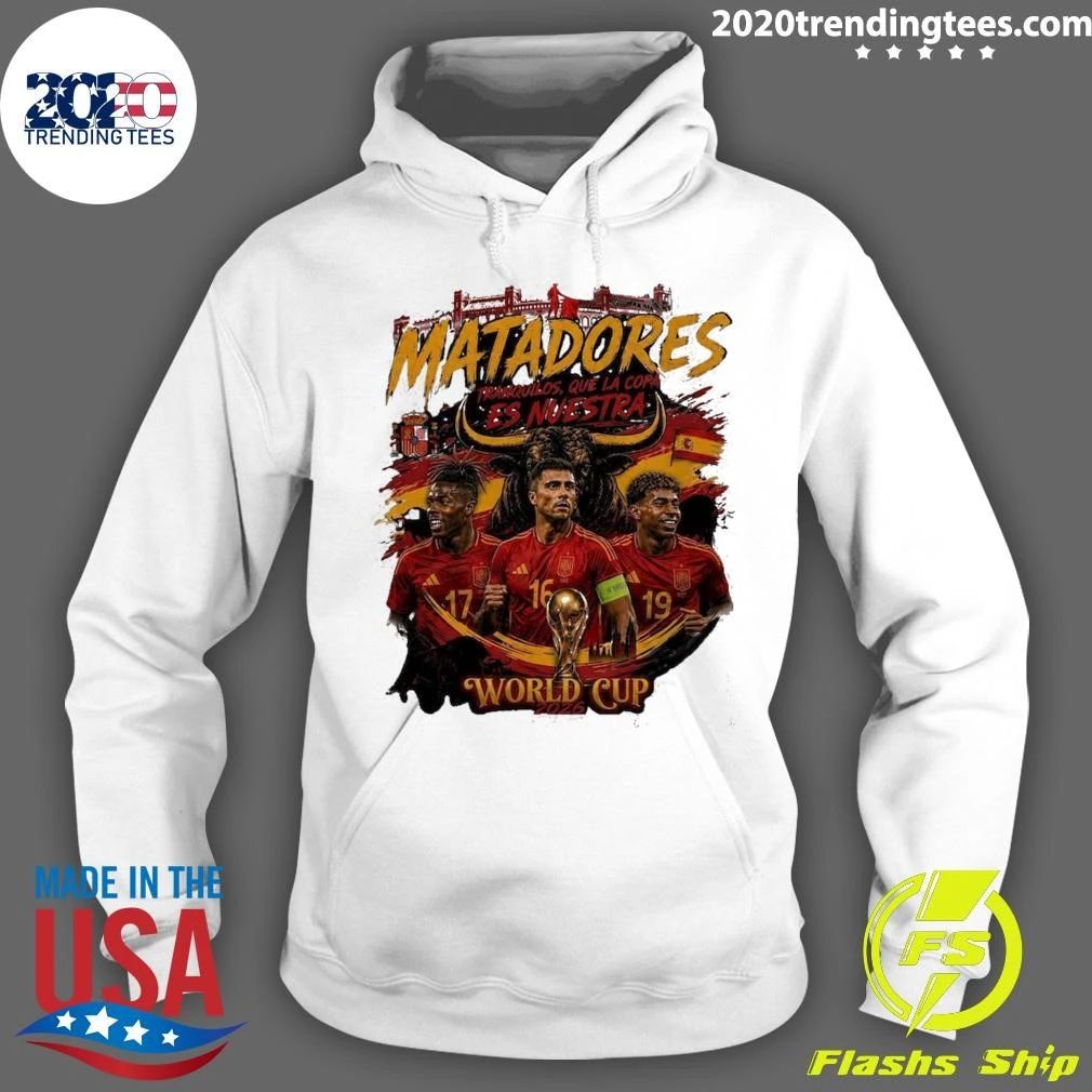 Matadores Spain Soccer World Cup 2026 Fan Tee Shirt