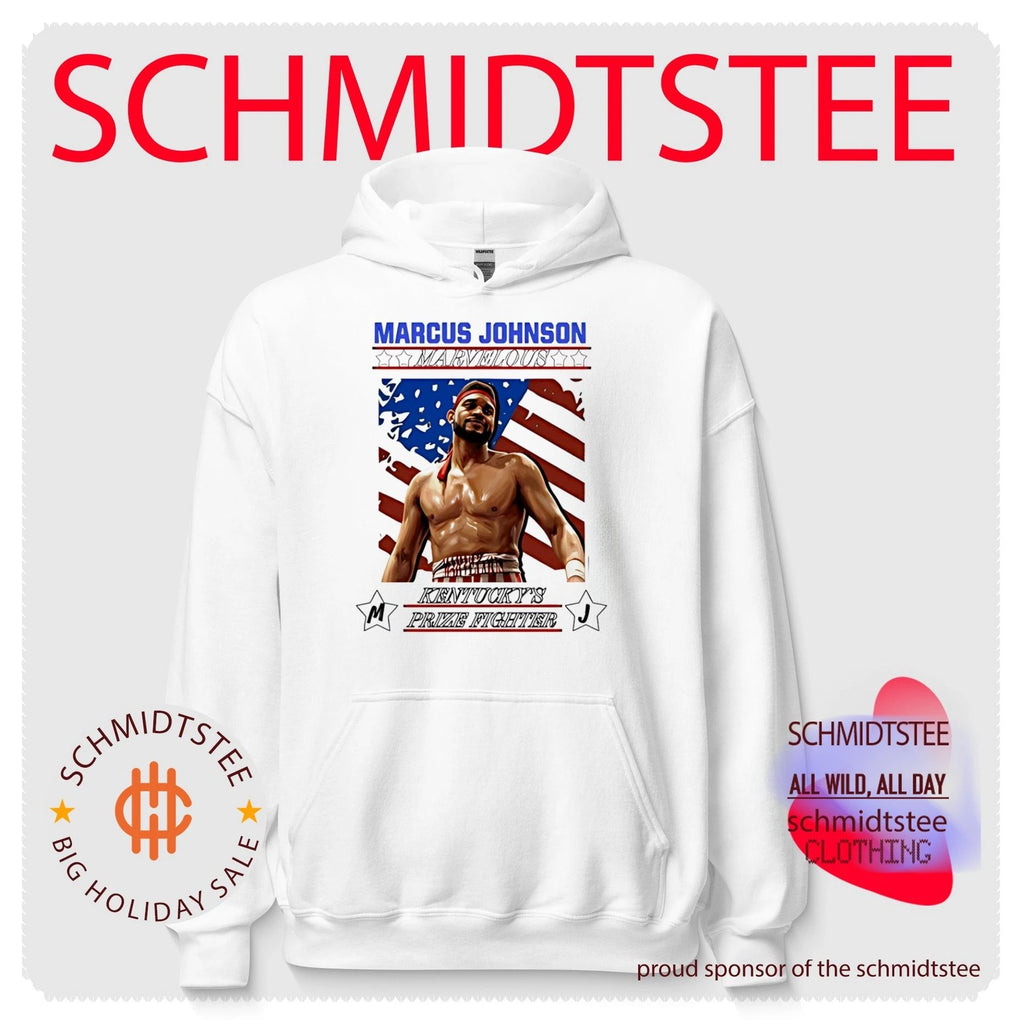 Marcus Johnson Marvelous Kentuckey prize fighter MJ flag shirt