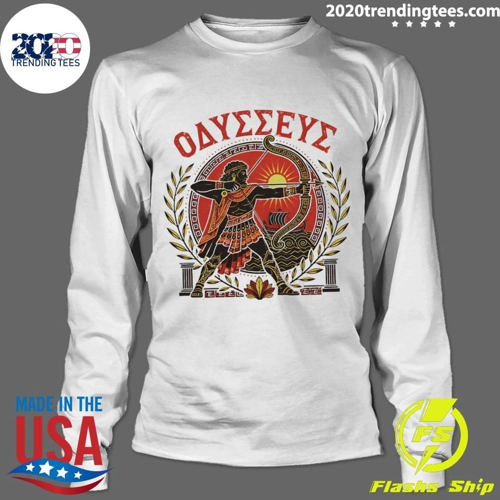 The Odysseus Bow Greek Mythology Vintage 2026 Shirt
