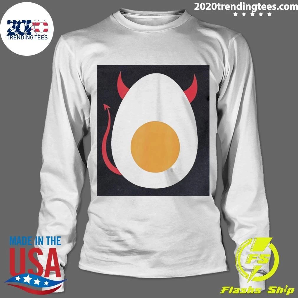 Delived Egg Hallowen Boiled Egg Shirt