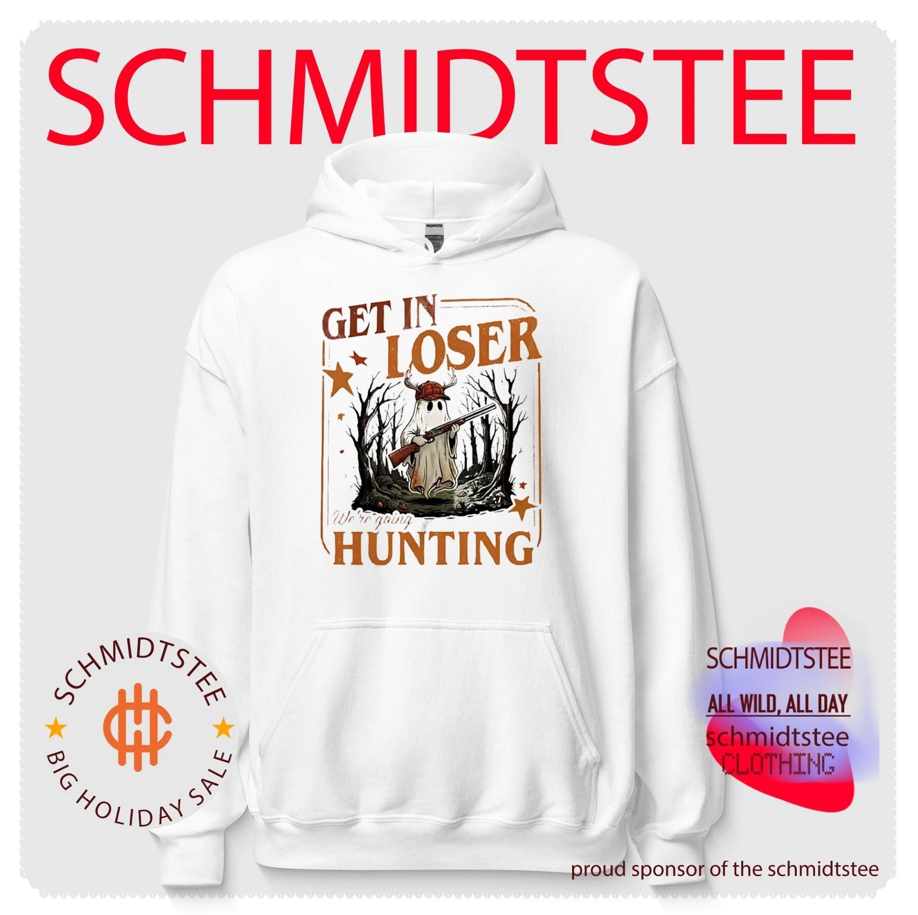 Get in Loser We Are Going Hunting Ghost shirt