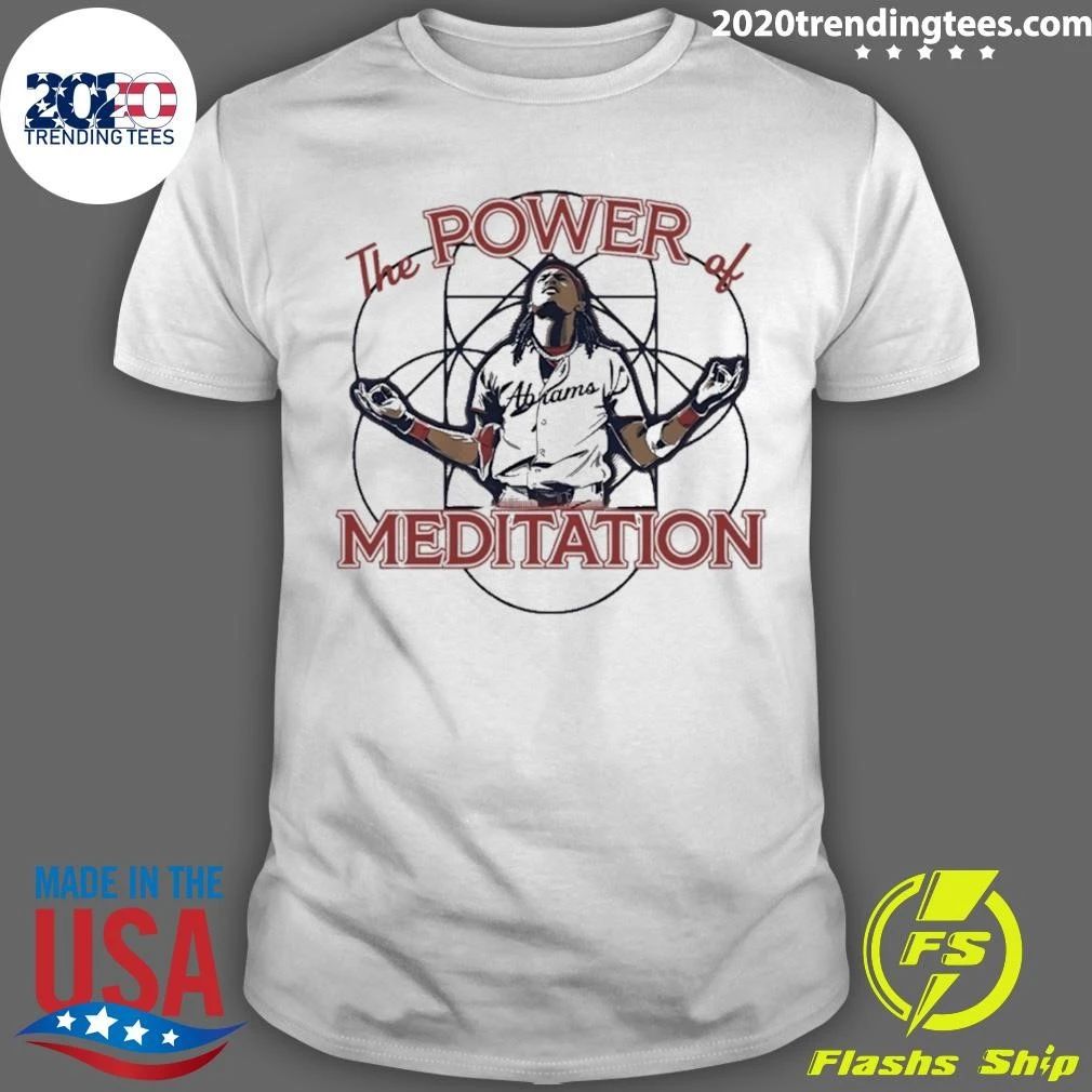 The Meditation Celebration Washington Baseball Cj Abrams Shirt
