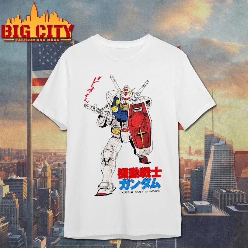 Mobile Suit Gundam RX78 Vintage Anime Mech Warrior Shirt