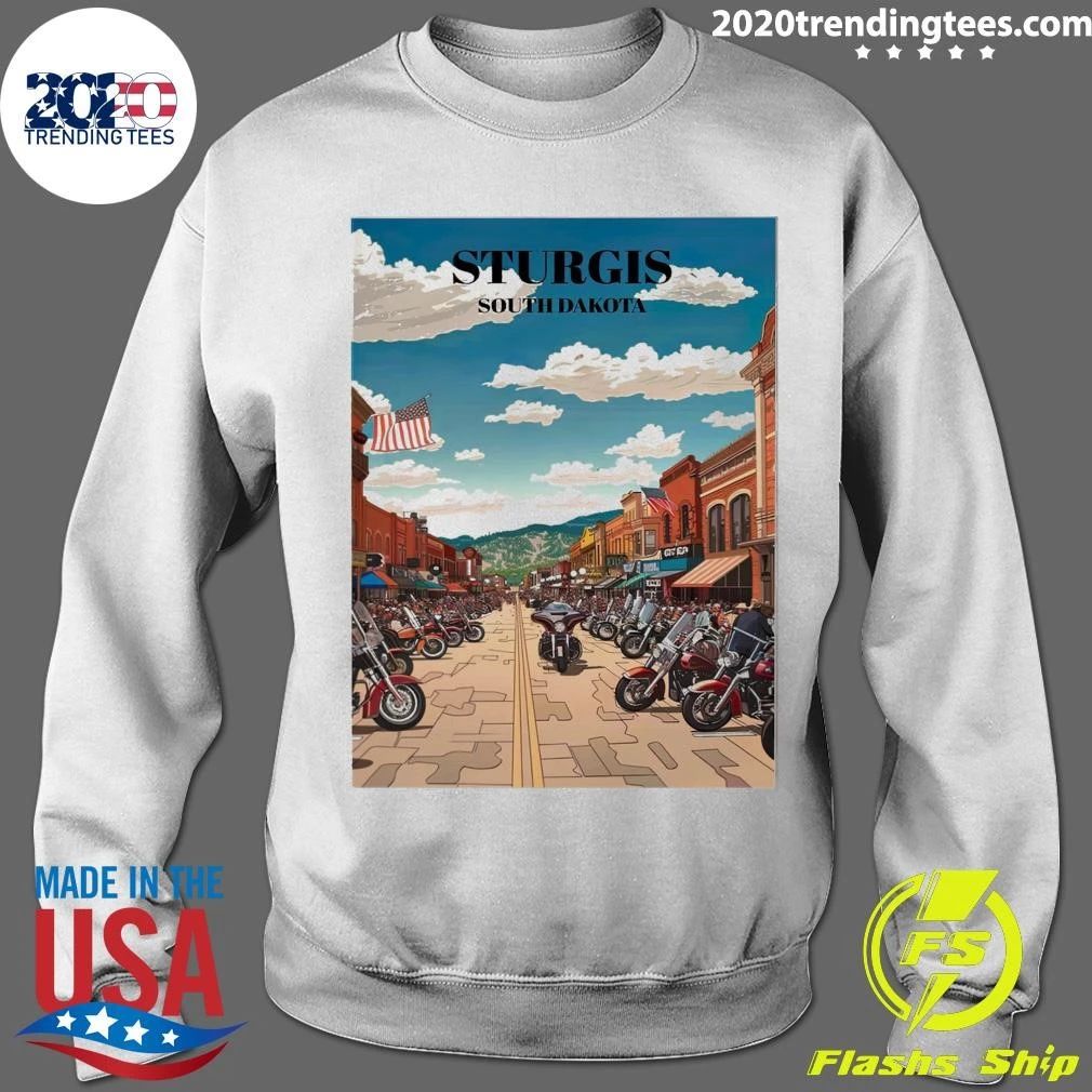Sturgis South Dakota Bike Week Vintage Motorcycle Rally Shirt