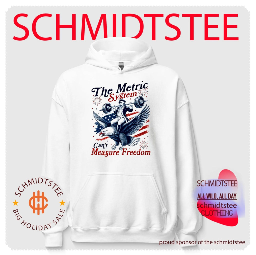 The Metric System Can’t Measure Freedom Patriotic Eagle Weightlifting shirt