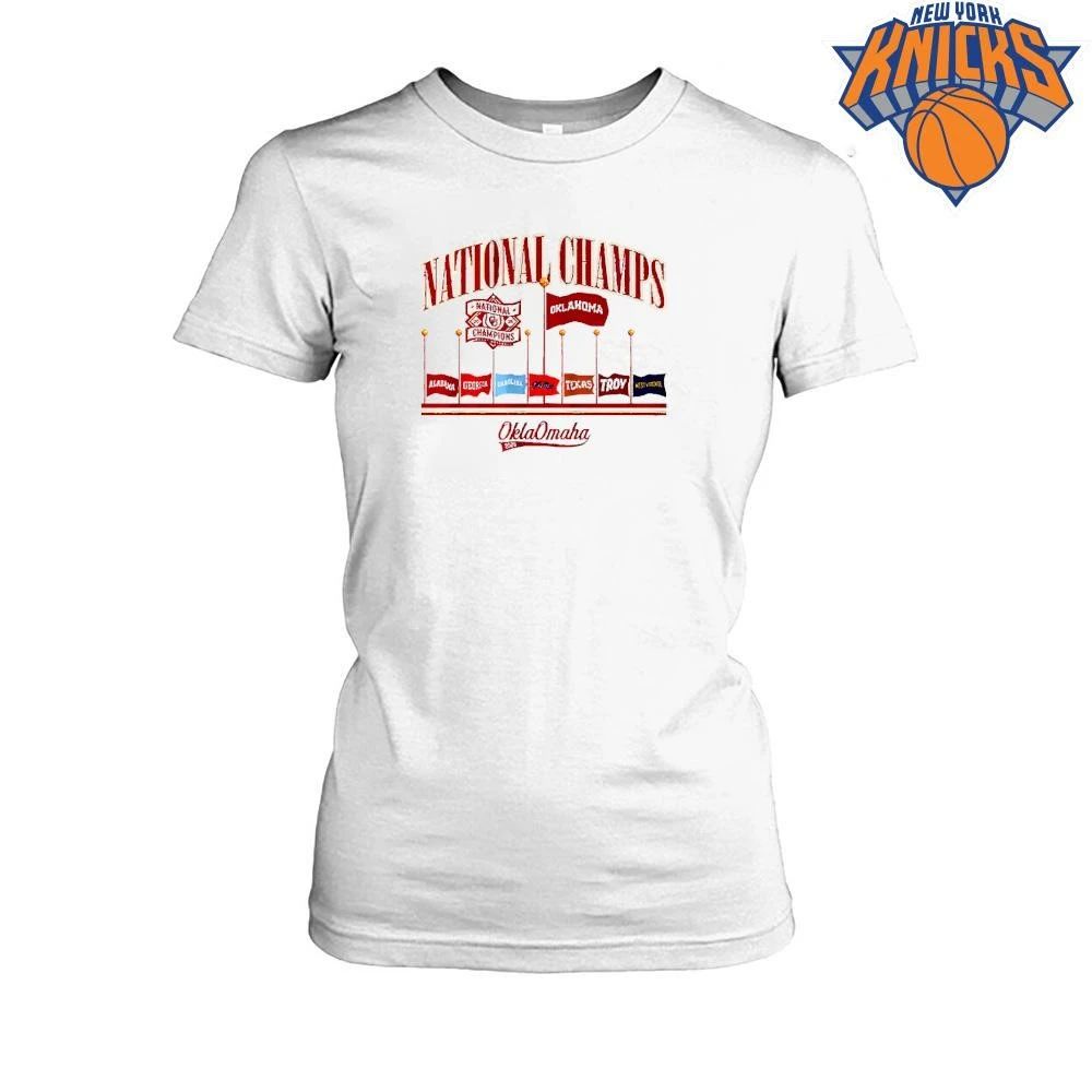 Oklahoma Sooners Baseball 2026 NCAA National Champions Omaha Flags OklaOmaha Shirt