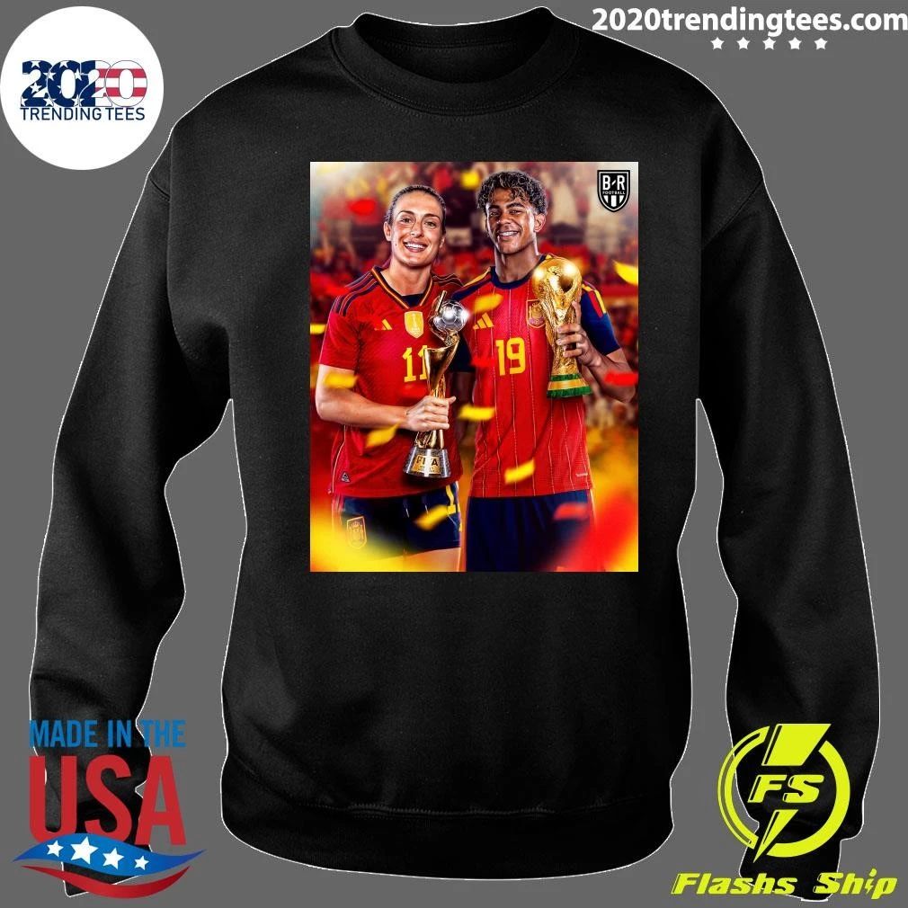 Spain Are The First Nation Ever To Hold The Men’s And Women’s World Cups At The Same Time Shirt