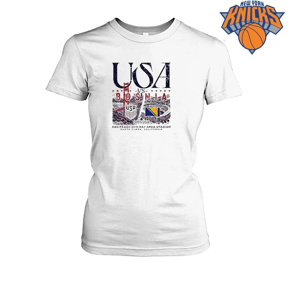 Usa Vs Bosnia Vintage Shirt