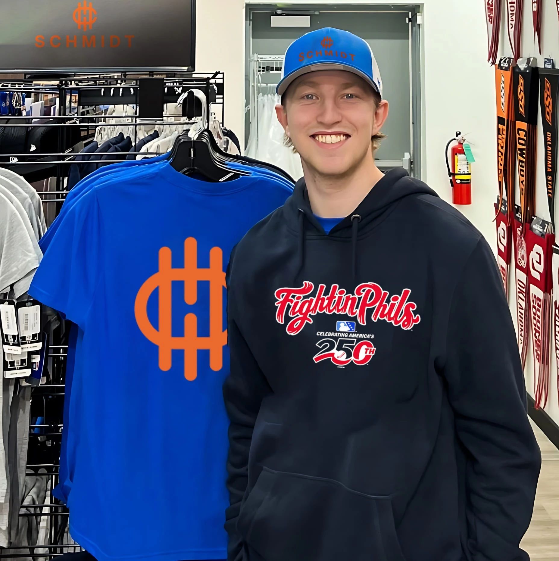 Philadelphia Phillies Fightin Phils Celebrating America’s 250th shirt