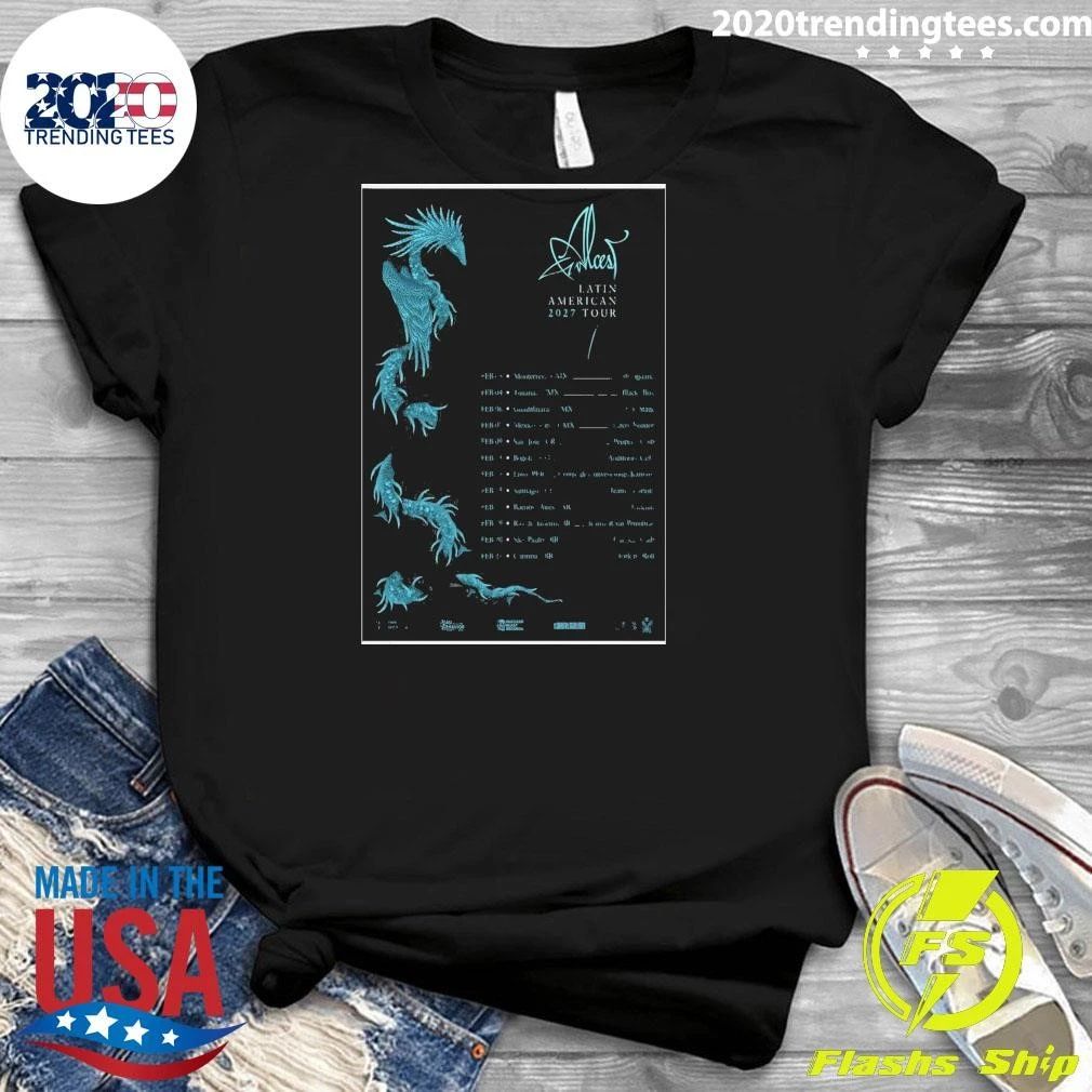 Alcest Latin American Tour 2027 Shirt
