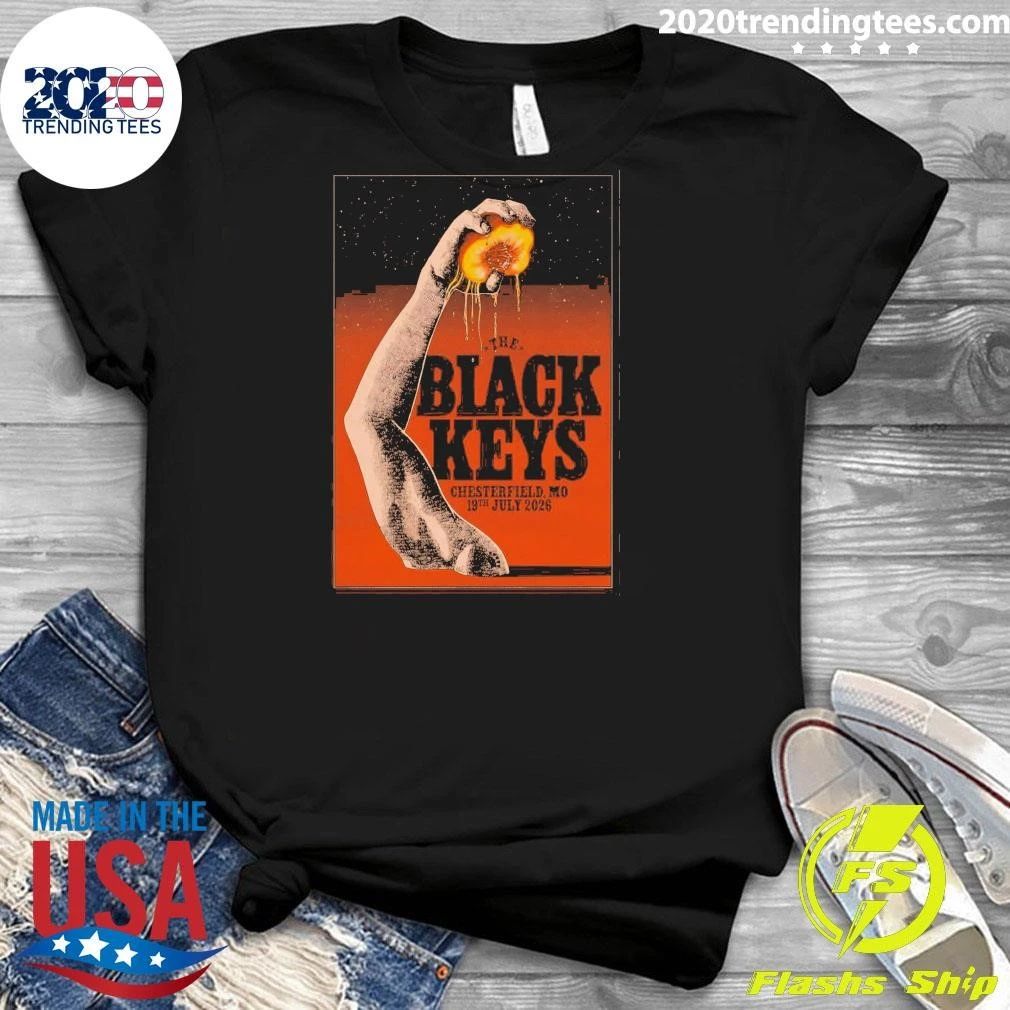 The Black Keys Angels Chesterfield, Mo 19th July 2026 Shirt